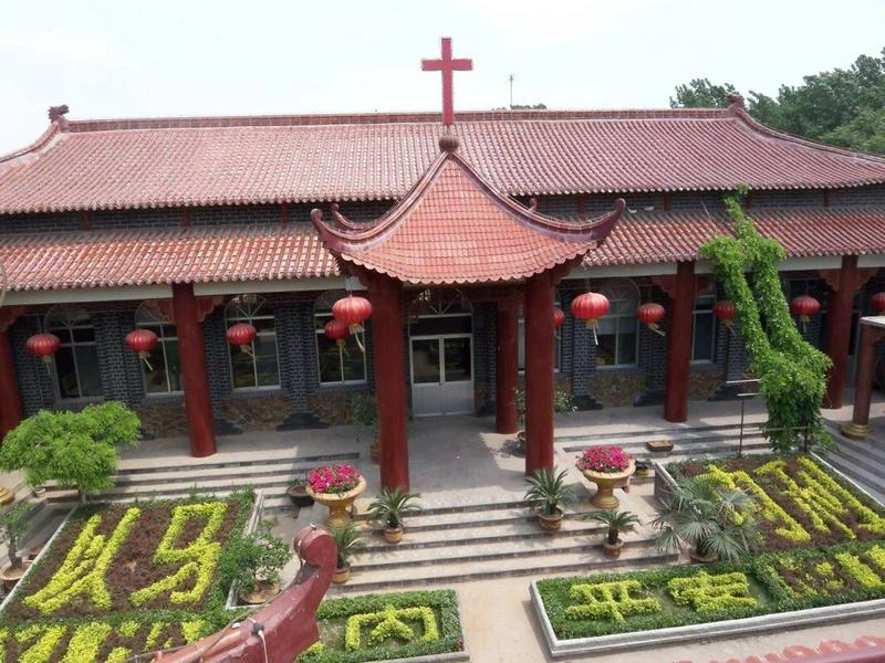 Litiaozhuang Church, a typical church with traditional Chinese style
