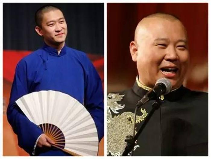 Cao Yunjin(Left) and his former master Guo Degang(Right)