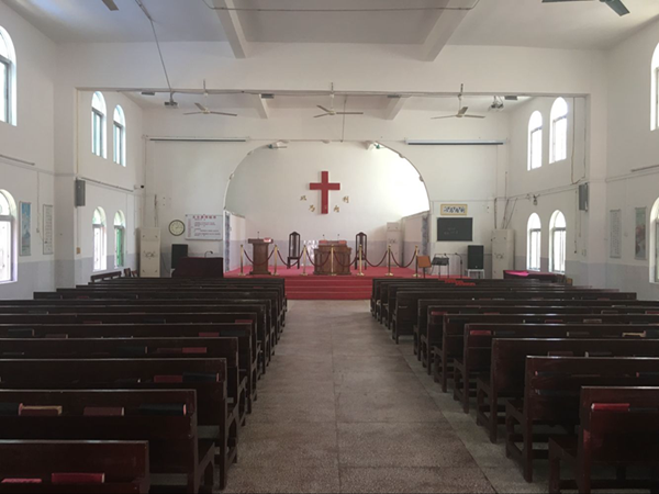 Inside Hongsha Church