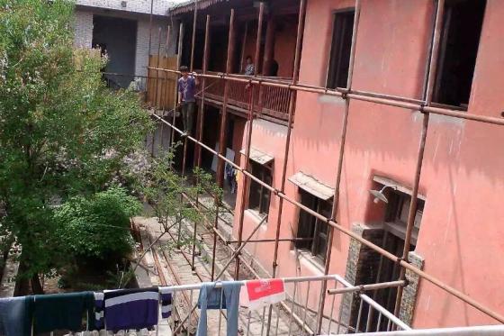 Church of Huangyuan under construction