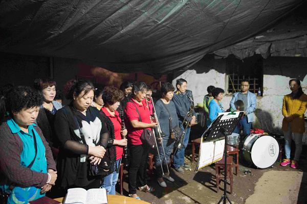 Memorial Ceremony of a Christian