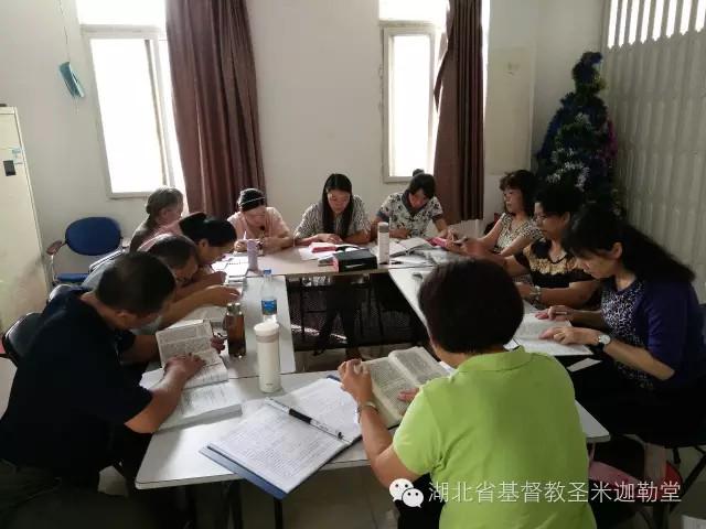 Christians of St.Michael Church learn shepherding