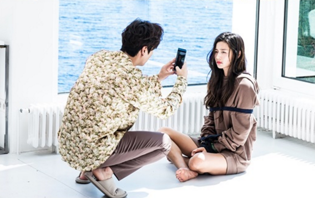 Lee Min Ho and Jun Ji Hyun