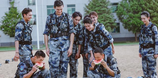 Celebs Stand to Attention