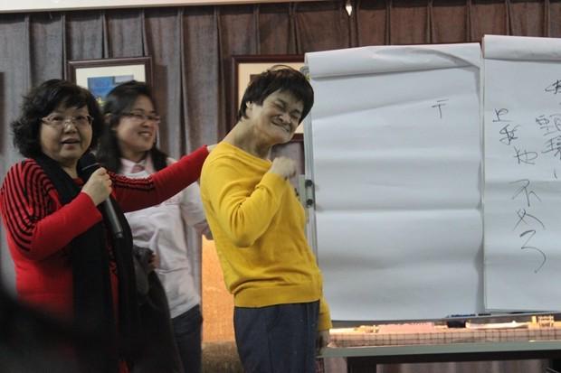 Huang once shared her story in Nanjing