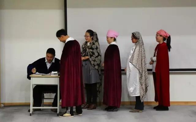 The seminarians perform the program "the Pauline Epistles"