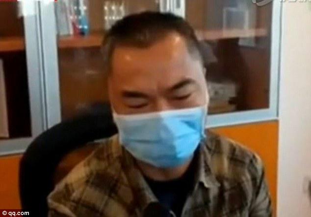 Distraught: The father announced on December 1 that he would be returning the money