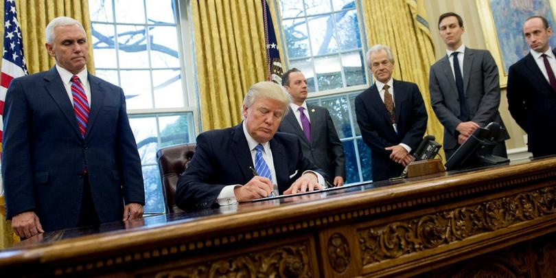 US President Donald Trump