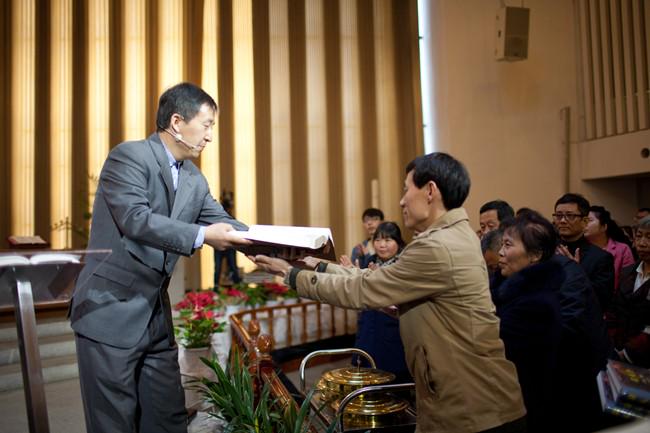 Commissioning Service in Haidian Church