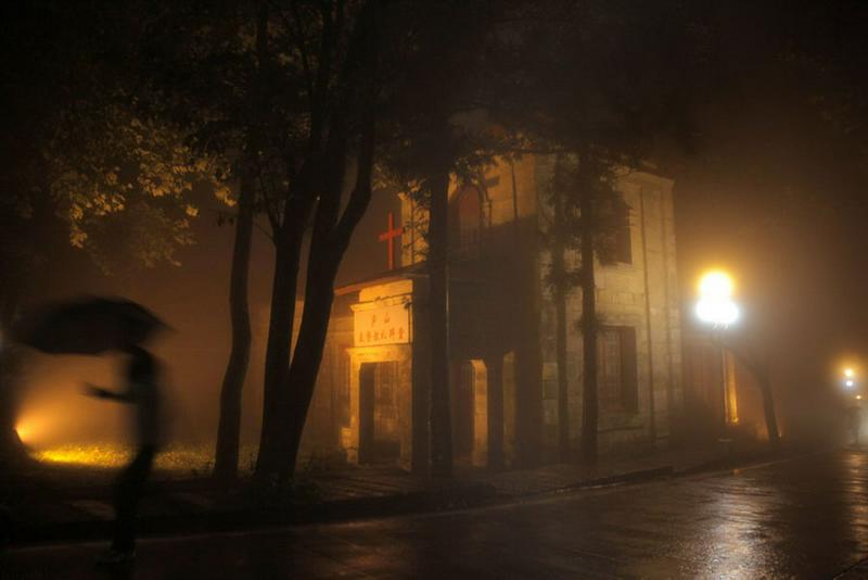 Christian church on Mount Lushan