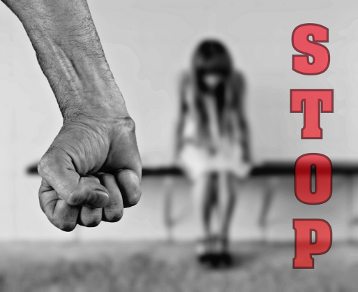 Picture appealing against domestic violence