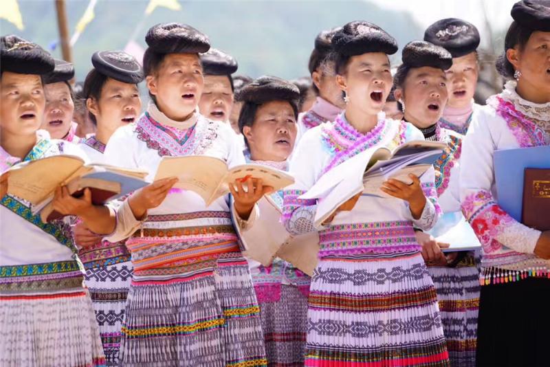 The dedication ceremony