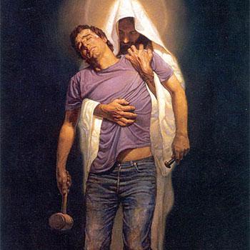 "I will never leave you."