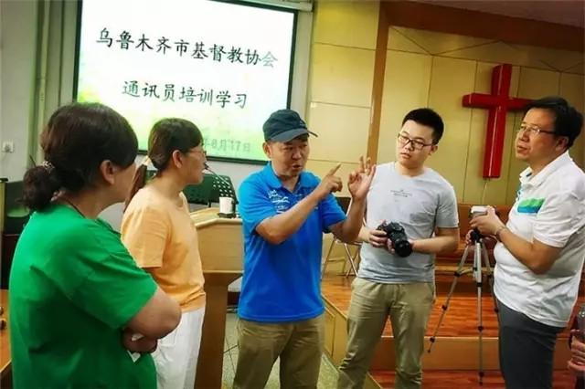 The photography training held in Mingde Church
