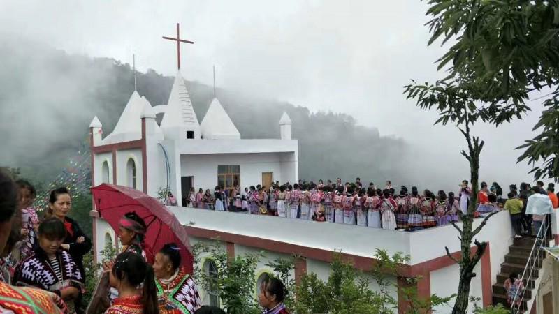 A Miao church of Yunnan 