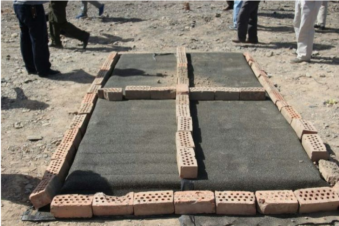 The graveyard where Li Daosheng was buried.