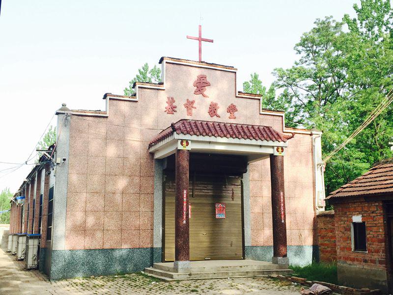 A rural church in the central China