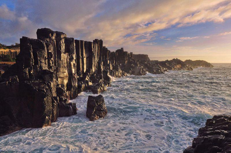 Mountains and the sea