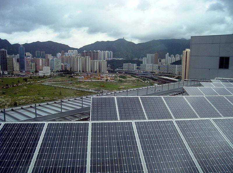 Solar PV power generation in Hong Kong
