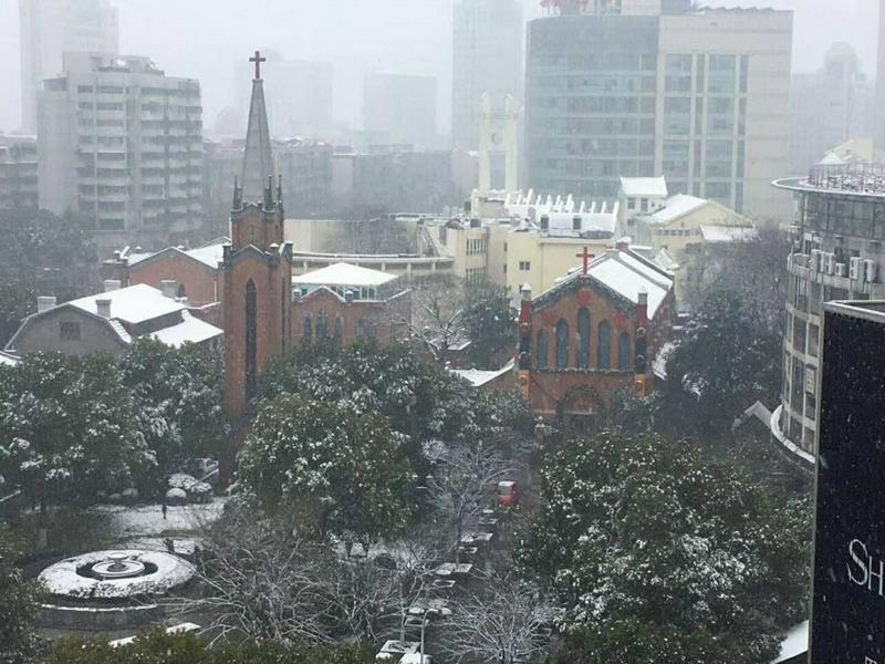 Zhongshanlu Church in Wuxi, Jiangsu