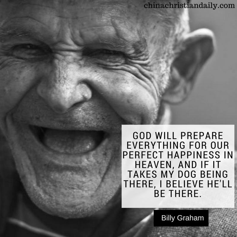 God will prepare everything for our perfect happiness in heaven, and if it takes my dog being there, I believe he'll be there.