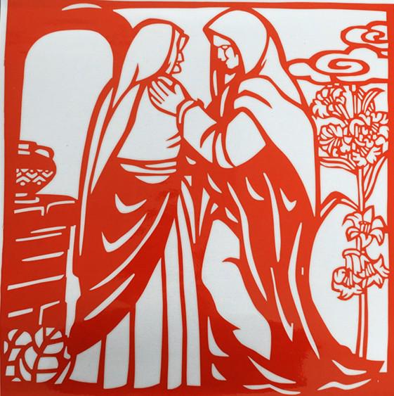 A woman anointed Jesus with a jar of perfume.