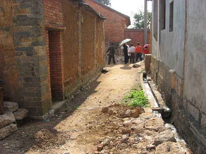 A rural village in Lin'an District, Hangzhou, China's eastern-coastal Zhejiang Province.