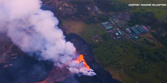 Hawaii volcano eruption