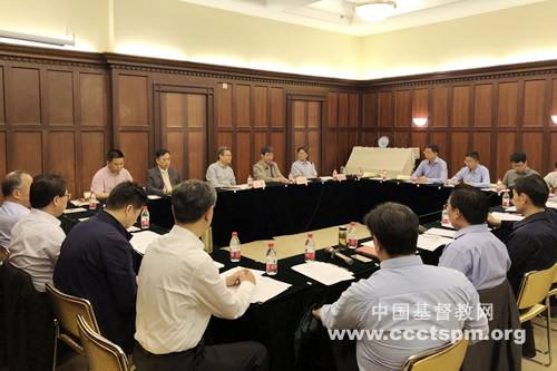The first work conference of CCC&TSPM's leadership team to promote the sinicization of Christianity was held on May 22, 2018.