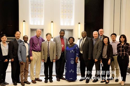 The group photo of the foreign delegation