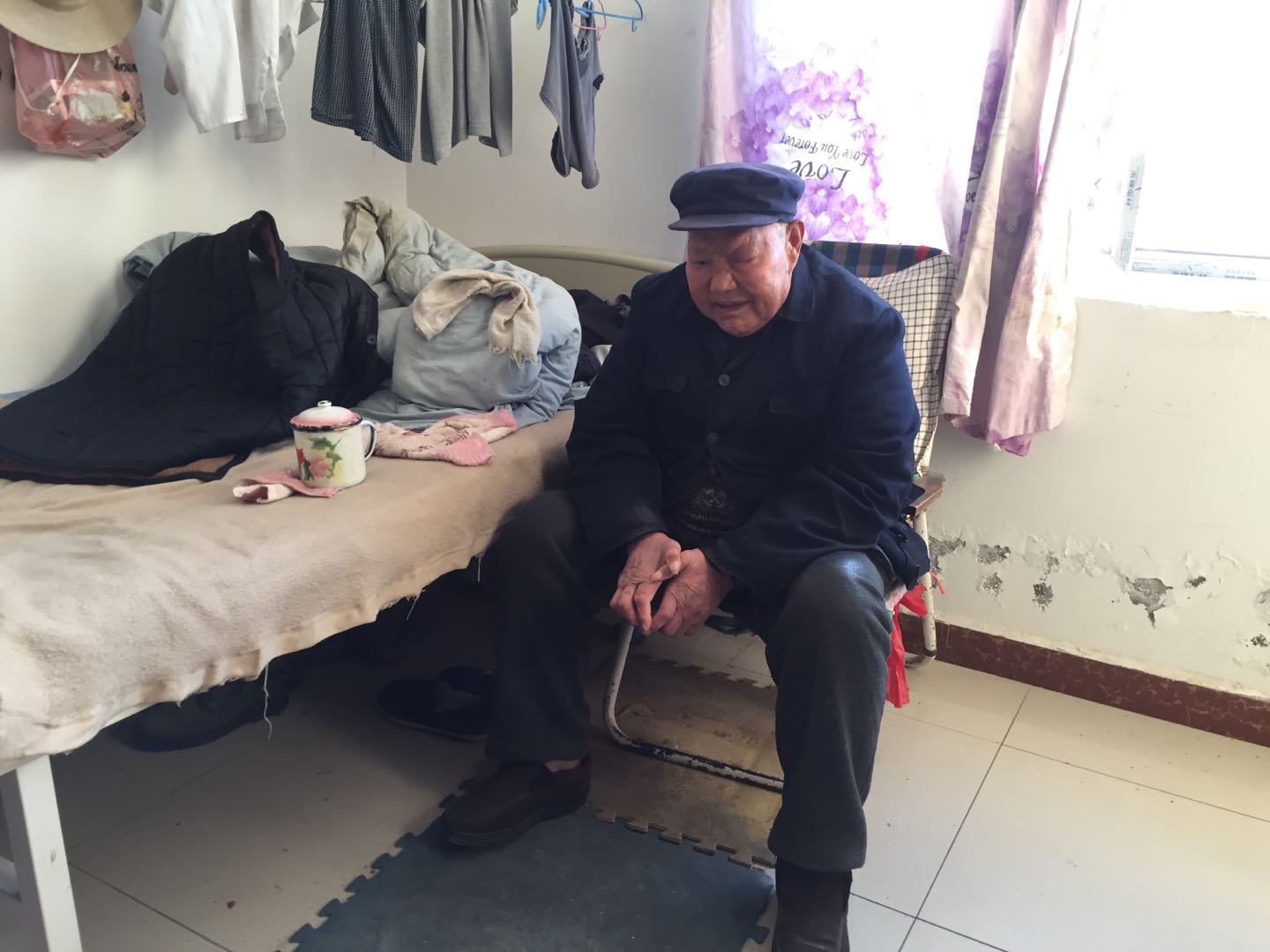 Mr. Wang recited Psalm 119. 