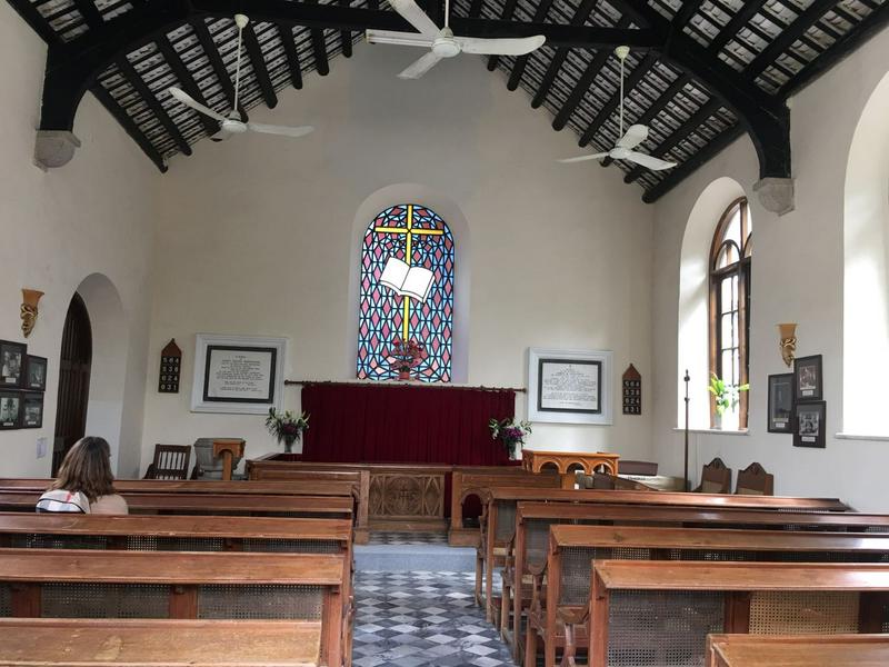Inside Morrison Chapel