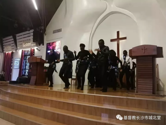 The international student fellowship of Changsha North City Church celebrated its 14th anniversary on Feb. 27, 2019.