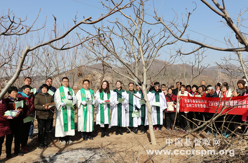 The Tianjin CC&TSPM held an annual prayer and worship meeting for seed planting on March 16, 2019.
