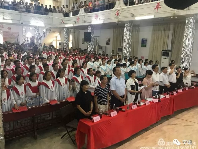 On July 27, 2019, the first sacred choral music exchange meeting of the Protestant parish in Yantian, Xiapu County in Fujian was held in the local Nantang’ao Church.