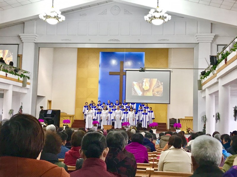 Penglai Church of Shandong celebrated Easter on April 21, 2019.