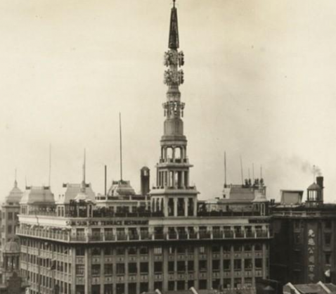 A building of YMCA in Shanghai in the 1990s