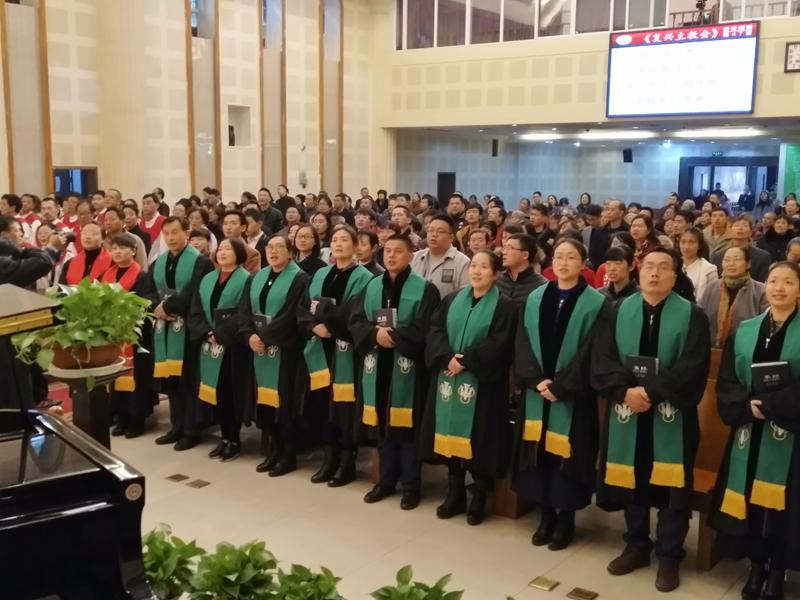 A pastoral ordination ceremony.