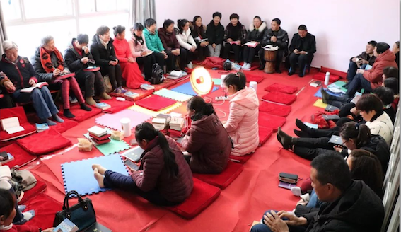 Kunming Shijicheng Church began a fast and held a prayer meeting on Dec. 31, 2019.
