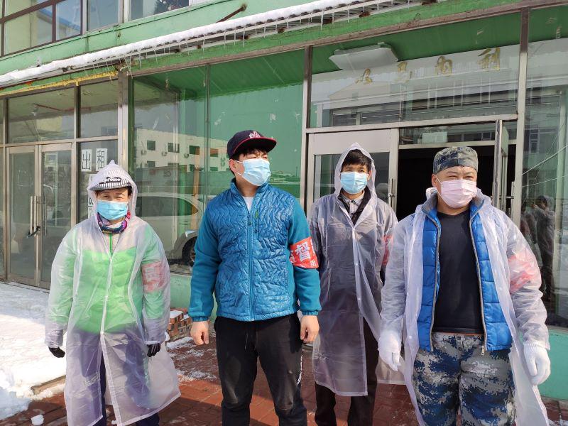 A disinfection team of the Chinese department of Nanxin Church of Yanji, Jilin is responsible for two local residential communities since Feb. 19, 2020.