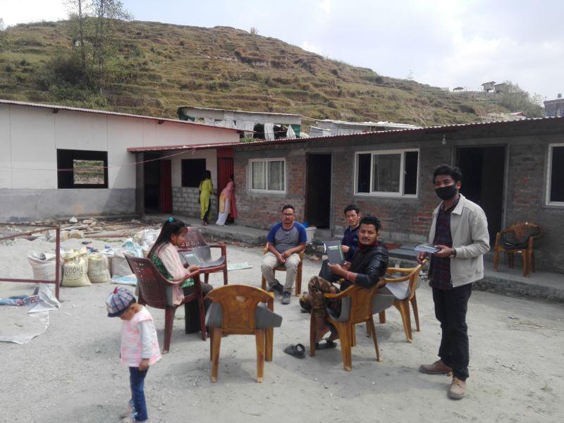 The congregation of Nigah Missions Church Kapan in Kathmandu, Nepal met together on March 21, 2020.