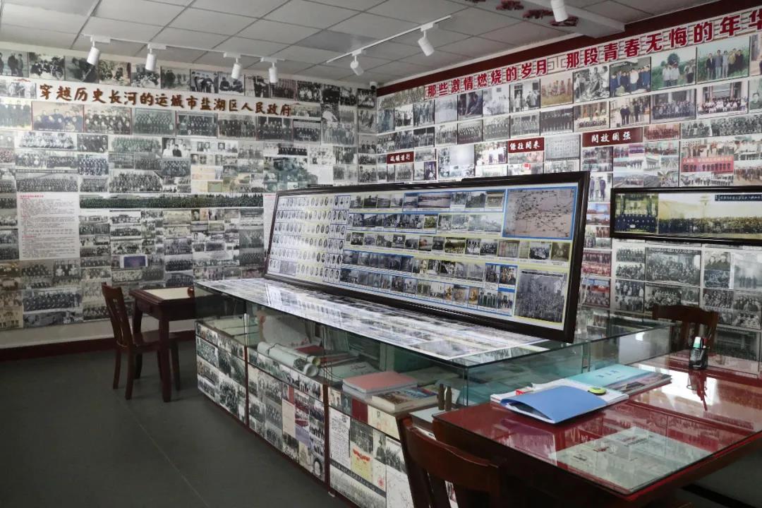 The exhibition of Yanhu Stories by the government in Yanhu District, Yuncheng, Shanxi 