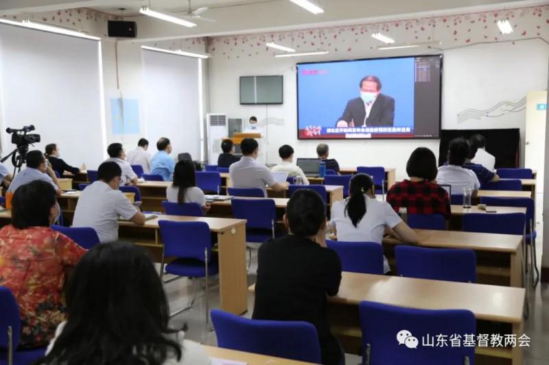 Shandong Theological Seminary carried out pandemic education for the opening of school on May 28, 2020