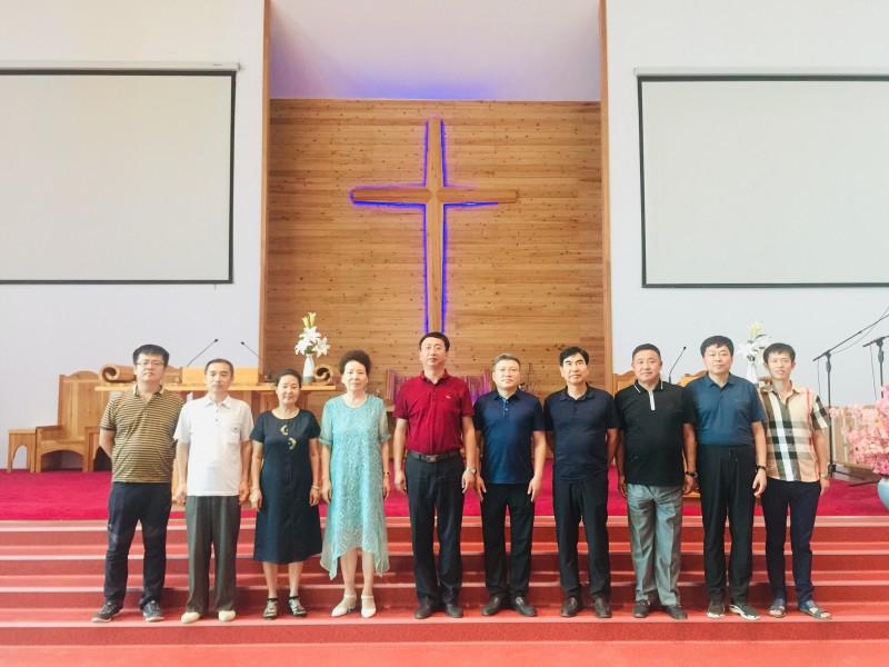 The research team of the Jilin CC&TSPM visited the Qinghe Church in northeast Yanji city in August 2020.