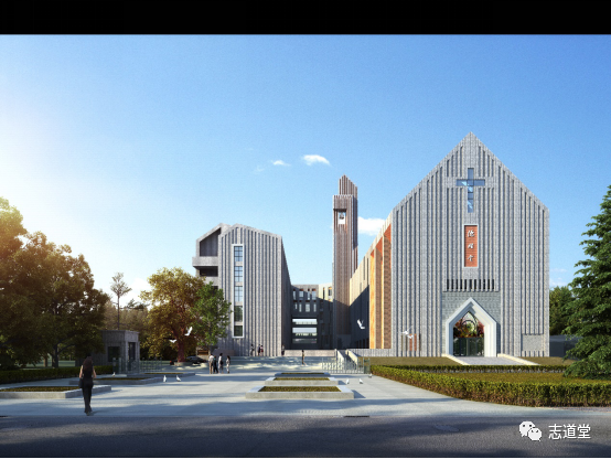 The architectural design of Nanchang Desheng Church
