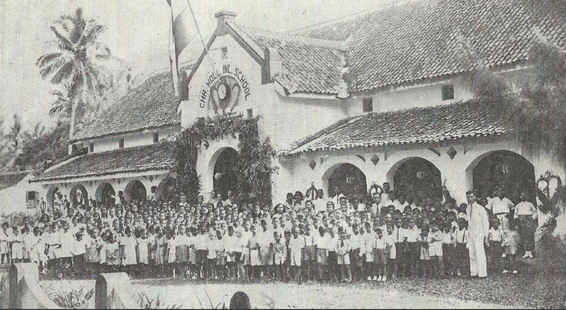 The Dutch Indies Christian School students headed by Menno Giliam