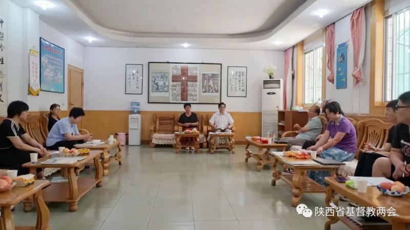 On September 8, 2020, Shaanxi Bible School held a reopening preparation meeting.