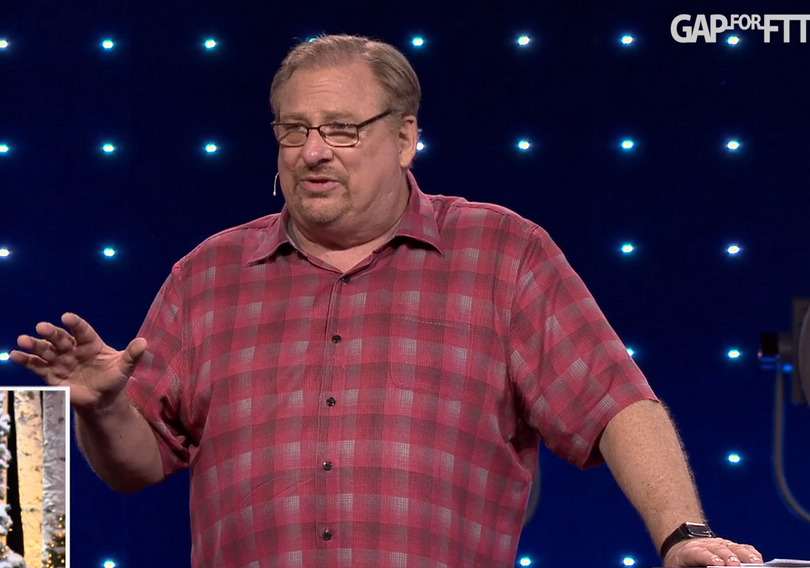 Rick Warren, director of Finishing the Task(FTT) and senior pastor of Saddleback Church, gave an opening lecture at FTT on October 3, 2020.