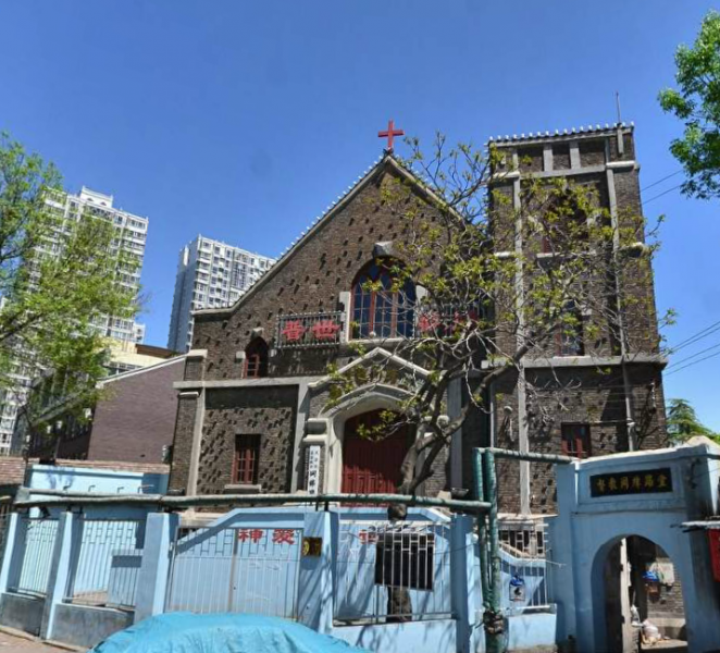 The Gangweilu Church in Tianjin