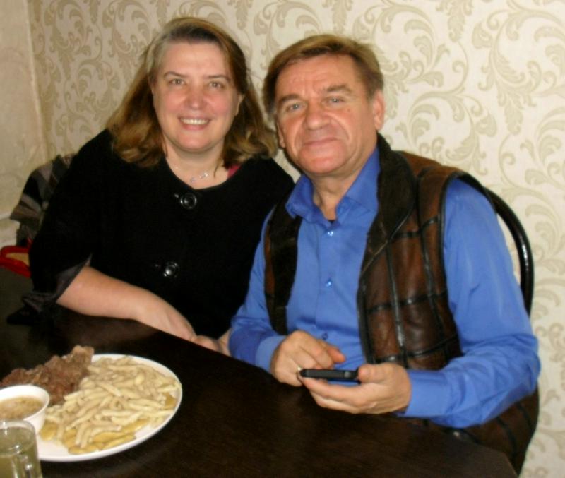Baptist pastor Ruvim Woloshin and his wife Tatyana Woloshin